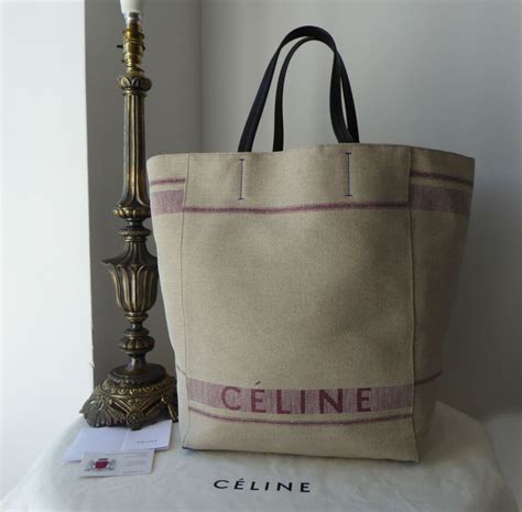 celine canvas tote large